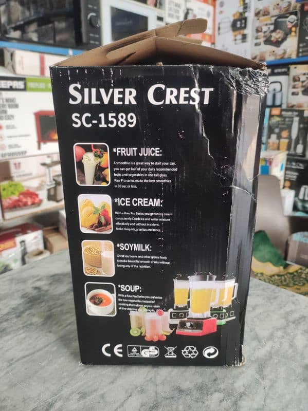 Silver Crest Original blender and Grinder 4500w powerful motor 6