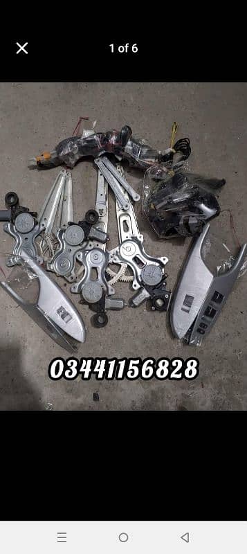 All Toyota Corolla car power Windows 03441156828 3