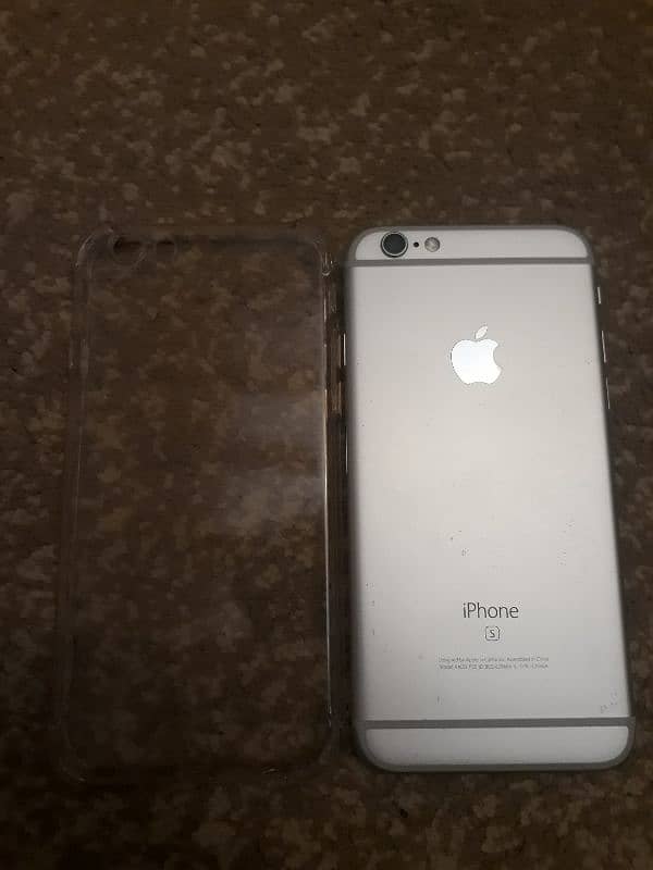 iPhone 6s  64gb with charger and cover read add price final final hai 0