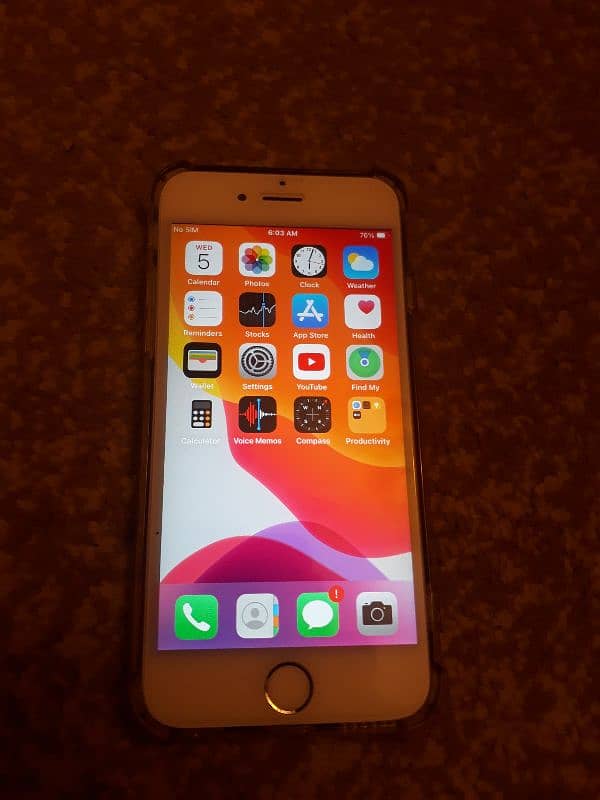 iPhone 6s  64gb with charger and cover read add price final final hai 5