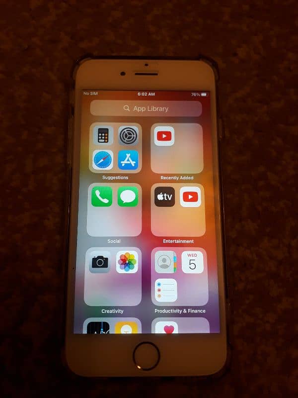 iPhone 6s  64gb with charger and cover read add price final final hai 6