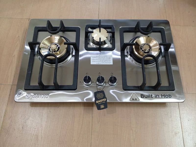 Every type of kitchen Glass and steel hobs available 7