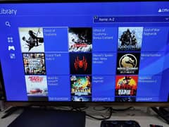 Ps4 slim 1tb 10 games installed