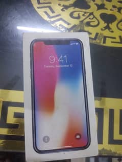 Iphone X 256gb official pta with box