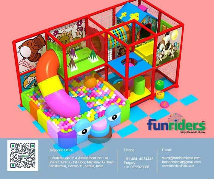 kids Slide/Swings/Kids rides/jhula/Soft play area/Indoor Swings/Kids 2