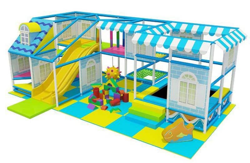 kids Slide/Swings/Kids rides/jhula/Soft play area/Indoor Swings/Kids 4