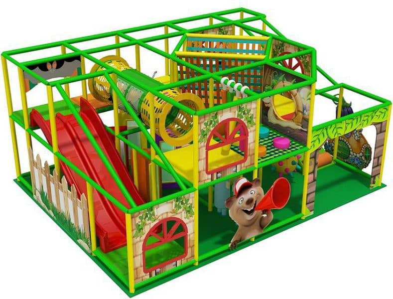 kids Slide/Swings/Kids rides/jhula/Soft play area/Indoor Swings/Kids 7