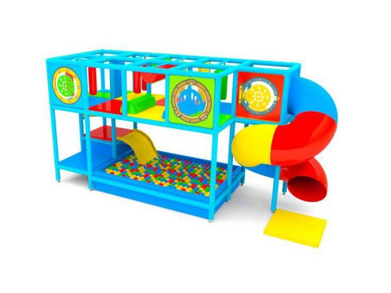 kids Slide/Swings/Kids rides/jhula/Soft play area/Indoor Swings/Kids 14