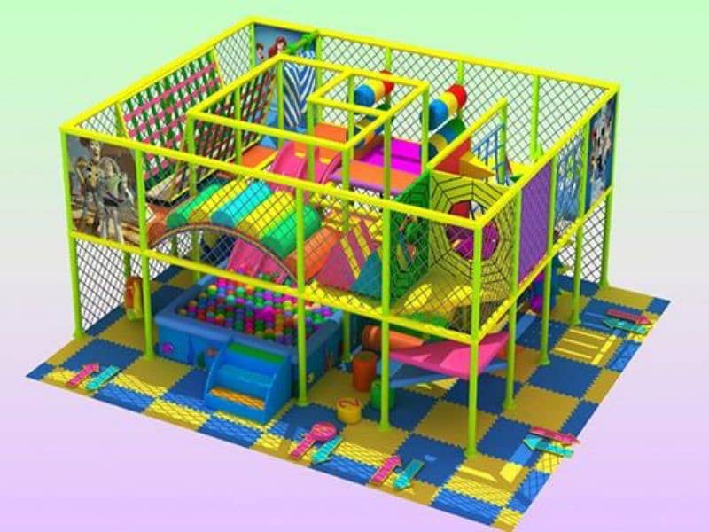 kids Slide/Swings/Kids rides/jhula/Soft play area/Indoor Swings/Kids 0