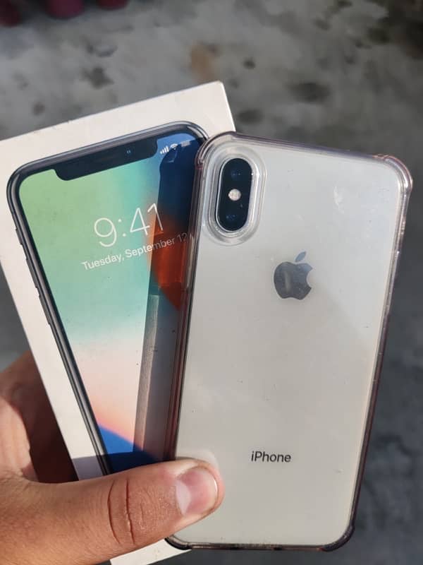 iPhone X pta approved with box 256 gb 4