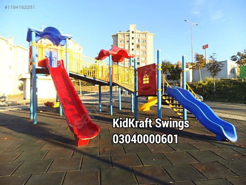 kids slides | Playground/ indoor Equipment | kid swing | kids Rides 0