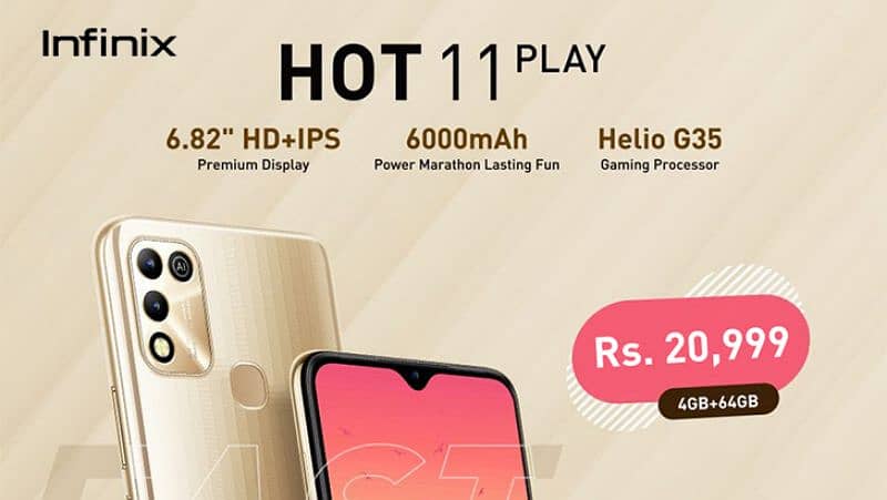 Hot 11 play 4/64 Gb 0