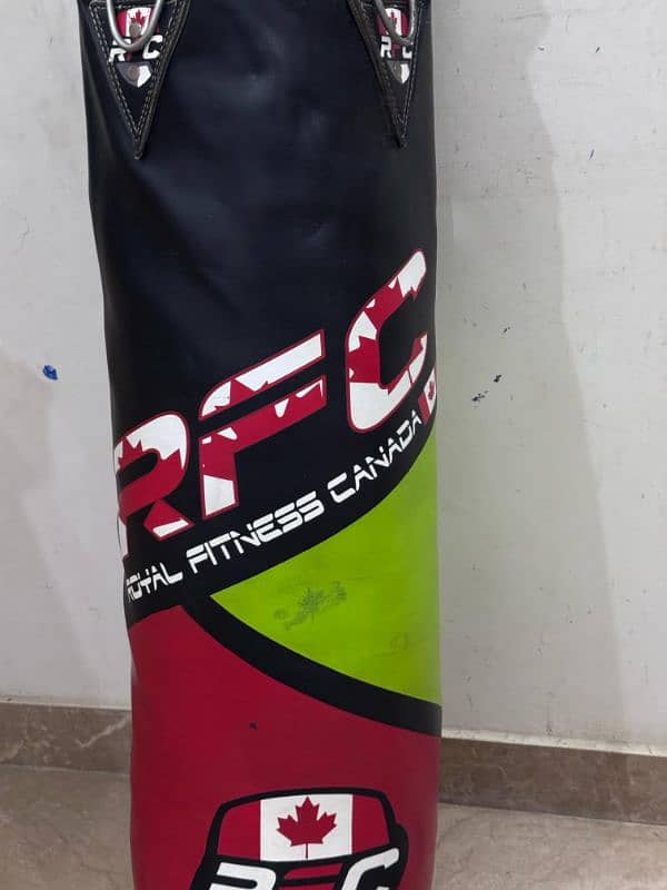 Punching bag with boxing gloves 5