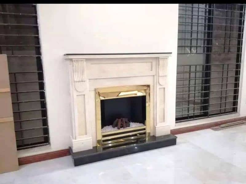 Electric fireplace 7