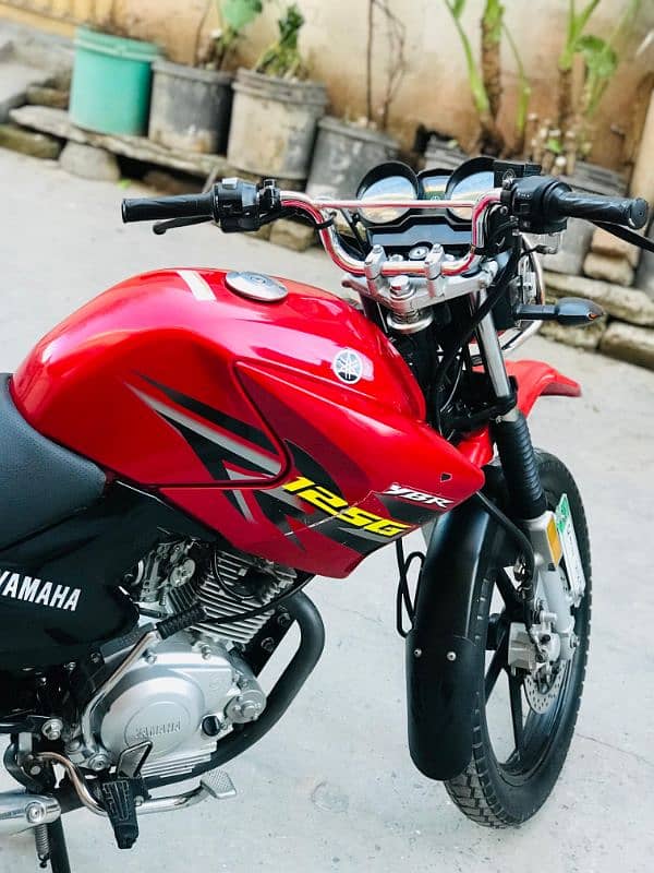 Yamaha ybr125G for sale Rawalpindi number 6