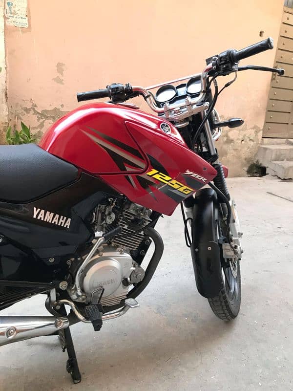 Yamaha ybr125G for sale Rawalpindi number 8