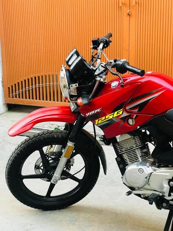 Yamaha ybr125G for sale Rawalpindi number 9