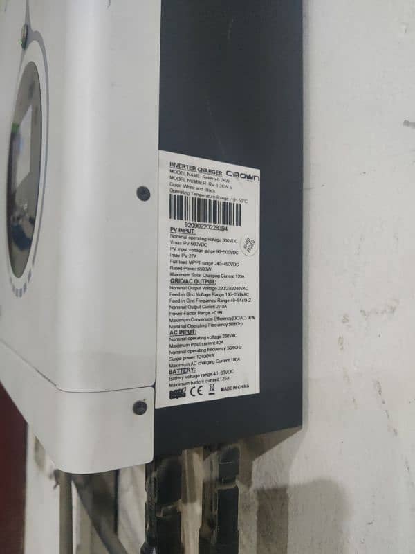 Crown relevo 6.2kw orignel solar inverter 1