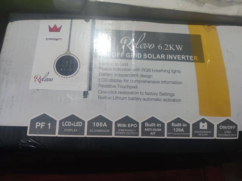 Crown relevo 6.2kw orignel solar inverter 2