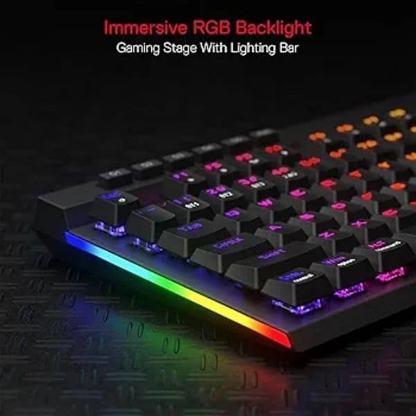 RED DRAGON RGB GAMING KEYBOARD 3