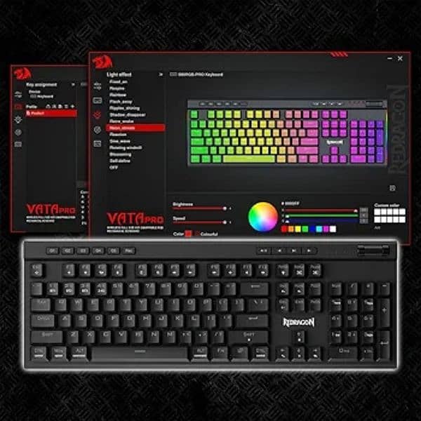 RED DRAGON RGB GAMING KEYBOARD 6