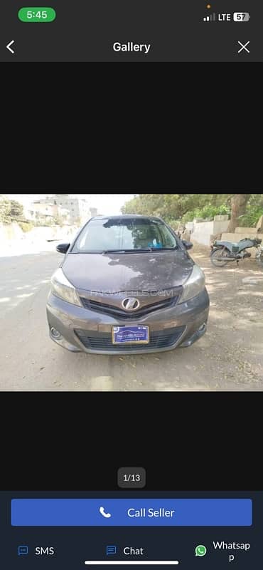 Toyota Vitz 2011 /2015 0