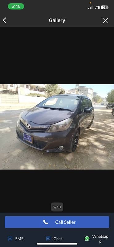 Toyota Vitz 2011 /2015 1