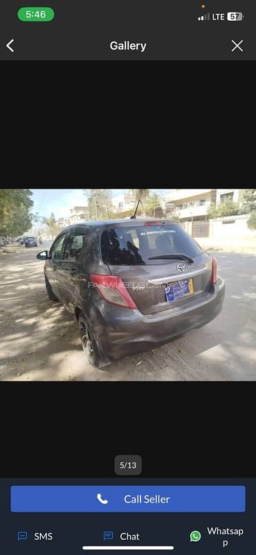 Toyota Vitz 2011 /2015 4