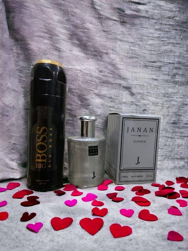 Unisex perfume set - long lasting Fragrance  and Body spray 1