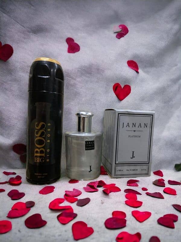 Unisex perfume set - long lasting Fragrance  and Body spray 2