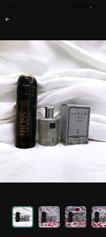 Unisex perfume set - long lasting Fragrance  and Body spray 3