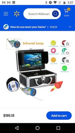 underwater fishing camera