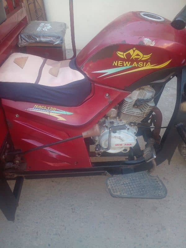 New Asia Laoder 150cc Power gear laga hai Show room papers clear han 4