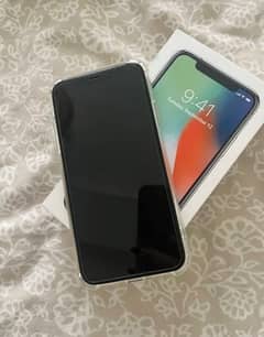 Apple iPhone X 64GB White PTA Approved with Original Box