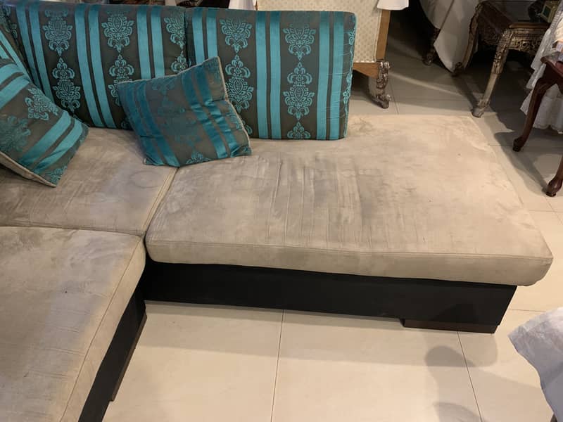 L shape sofa  sofa 5 seater 3