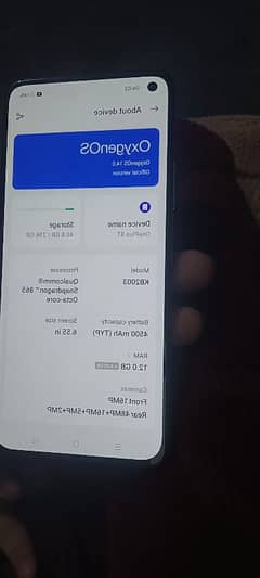 OnePlus 8t 12. rem 256gb full oka 10 by 10 pta oka