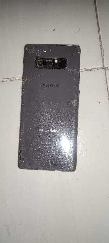 Samsung note 8 panel and back cover toota howa and pen nh hai 1