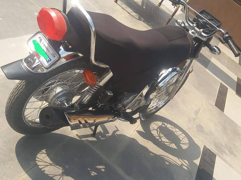 Honda cg 125 black color all clear 2