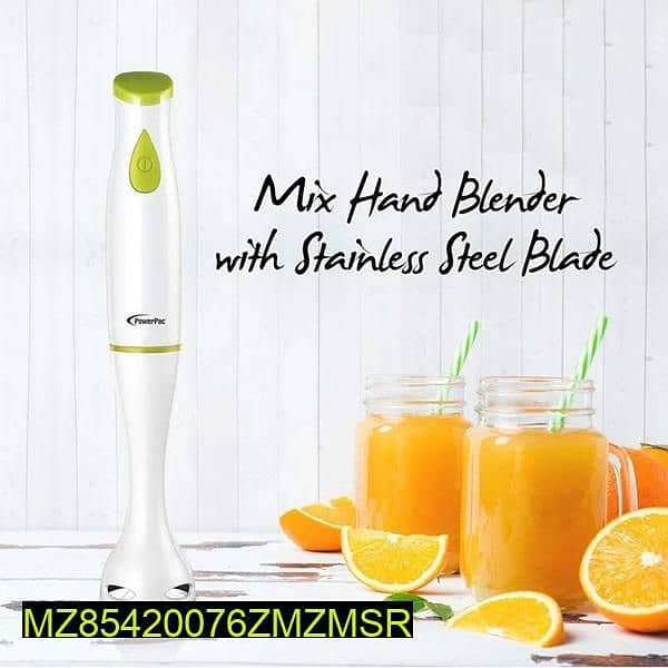 Hand Blender Stainless Steel 6