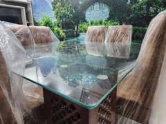 Huge size dining table 12 seater size 6*6