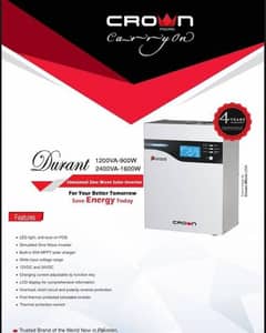 Crown Solar Inverter With Good Condition