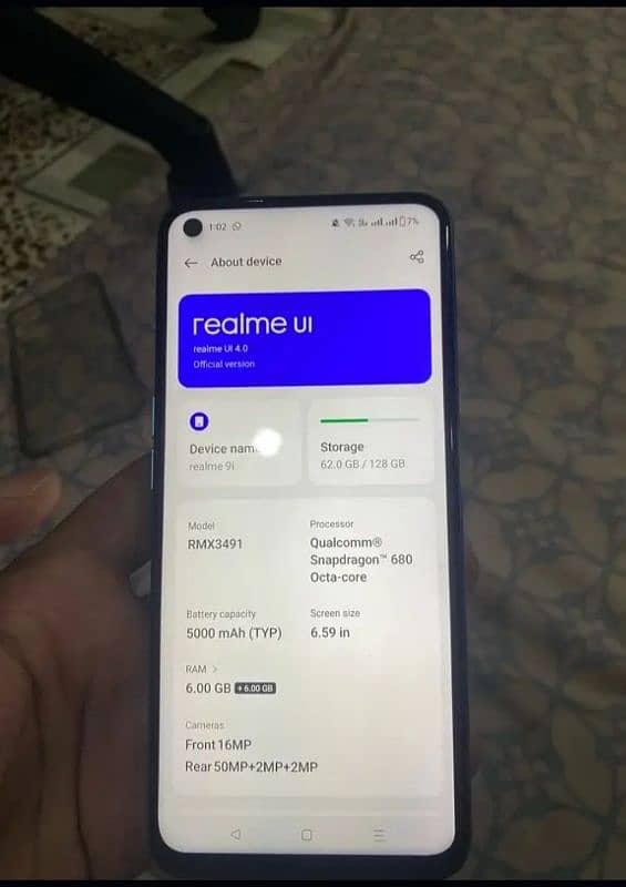 realme 9i new condition exchange possible 0