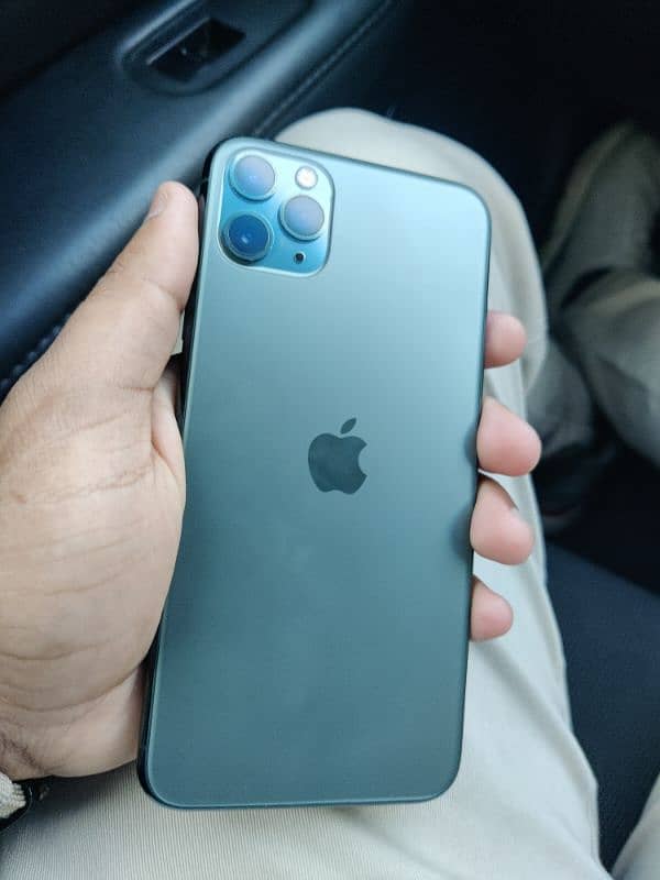 iPhone 11 PRO MAX NON PTA Mid Night Green 1