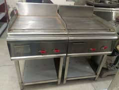 hot plate grill sink maket able breading pizza oven dough mixer fryer