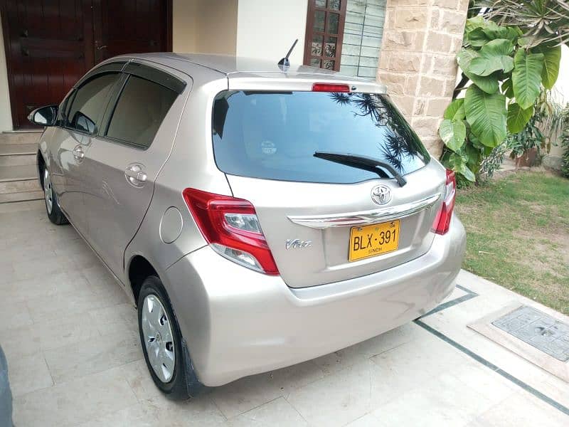 Toyota Vitz 2015 reg 2018 Only 79000kms 100% Original Geniune in DHA 3