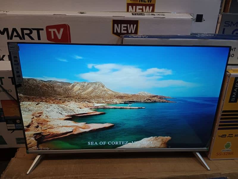 Led tv 43 inch smart android tv new model 2025, sizes 48" 55" 75" 75" 5