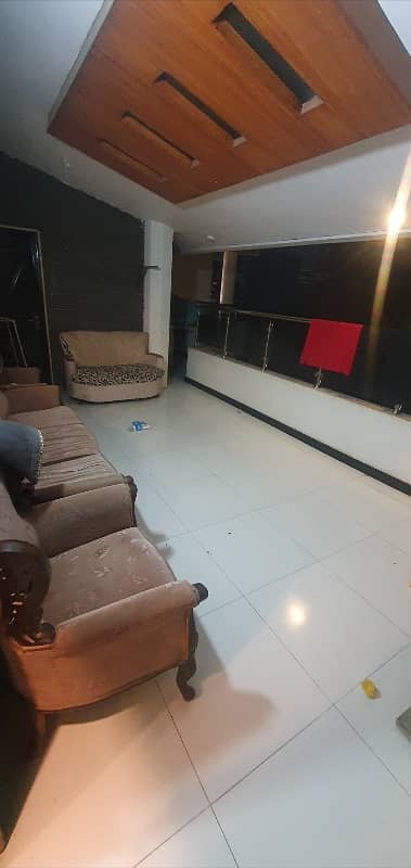 Banglow Floor 4 ROOM DD Lounge For Rent Nazimabad No. 4 6