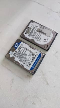 Laptop Hard Disk 250gb and 80gb / Hard Drive