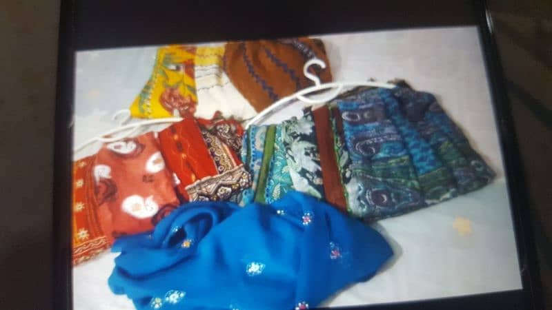 Different Abayas Scarf And Dupatty 5