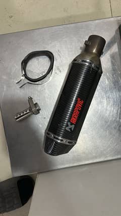 Akrapovic Exhaust CF with DB Killer